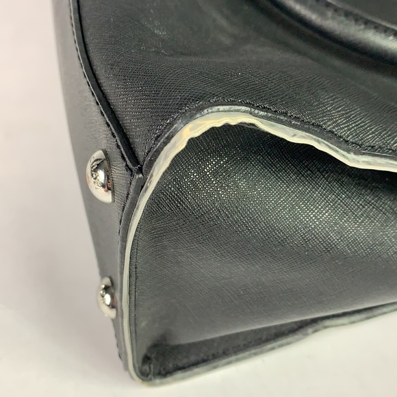 Michael Kors LG Blk Hamilton Specchio Leather Tote - Picture 5 of 11